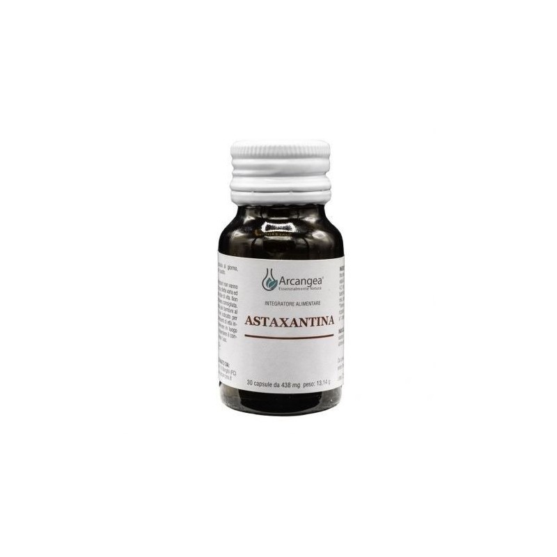 Formato di Astaxantina Integratore Alimentare Antiossidante 30 Capsule Vegetali