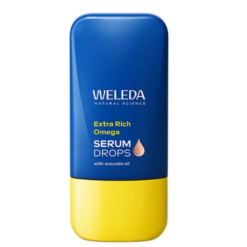 flacone di Weleda Siero Multiomega per Nutrimento e Barriera Cutanea 30ml