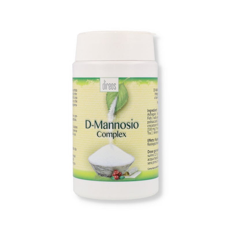 Formato di Direos D-mannosio Integratore Polvere per Vie Urinarie 60 g Formato di Direos D-mannosio Integratore Polvere per Vie Urinarie 60 g