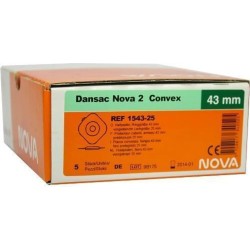Formato di Dansac Nova 2 Placca per Colostomia Ileostomia e Urostomia Confezione da 5 Pezzi Formato di Dansac Nova 2 Placca per Colostomia Ileostomia e Urostomia Confezione da 5 Pezzi