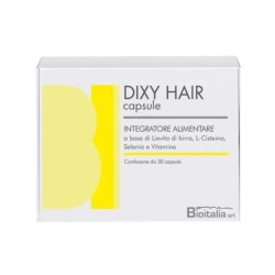 Formato di Dixy Hair Integratore per Capelli 30 Capsule Formato di Dixy Hair Integratore per Capelli 30 Capsule