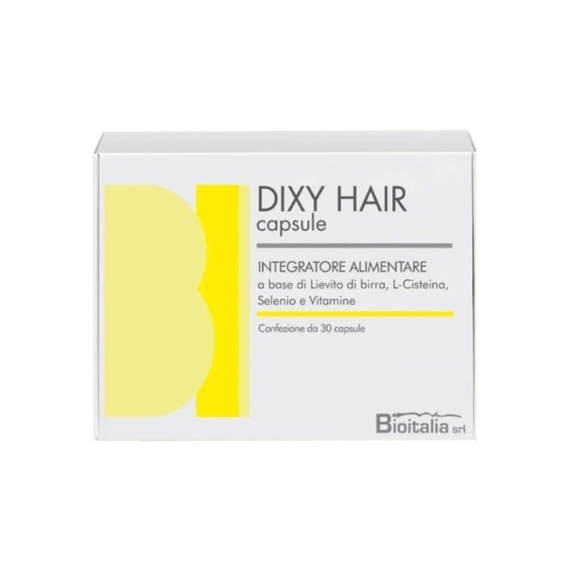 Formato di Dixy Hair Integratore per Capelli 30 Capsule