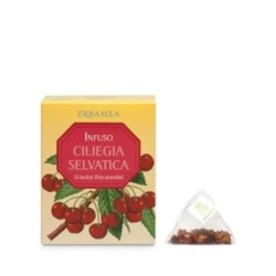 Formato di Erbamea Infuso Ciliegia Selvatica infuso fruttato rilassante 15 bustine 45g