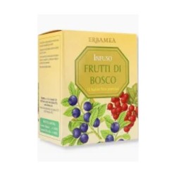 Formato di Erbamea Infuso Frutti di Bosco per Idratazione Naturale 15 Bustine 45g