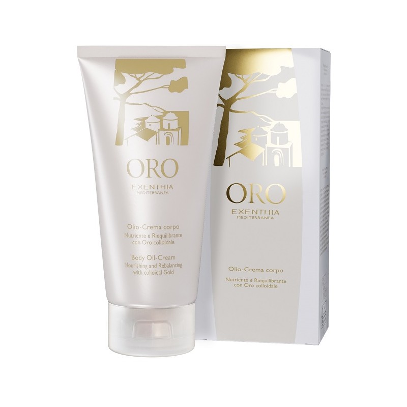 Exenthia Mediterranea Oro Olio Crema per Pelle Secca e Nutrimento Profondo 150 ml Exenthia Mediterranea Oro Olio Crema per Pelle Secca e Nutrimento Profondo 150 ml