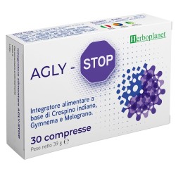 confezione di Agly Stop Integratore per Metabolismo e Controllo del Peso 30 Compresse confezione di Agly Stop Integratore per Metabolismo e Controllo del Peso 30 Compresse
