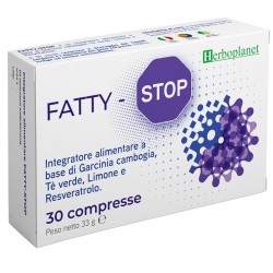 Formato di Fatty Stop Integratore per Controllo del Peso e Drenaggio 30 Compresse Formato di Fatty Stop Integratore per Controllo del Peso e Drenaggio 30 Compresse
