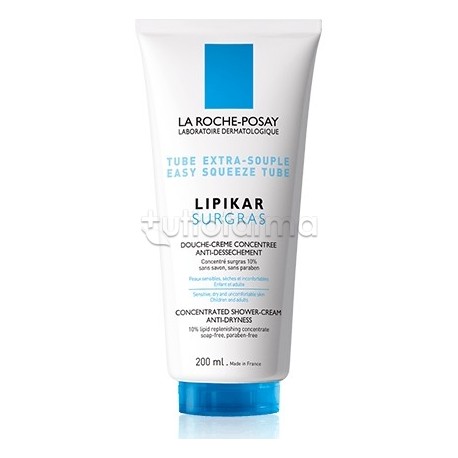 La Roche Posay Lipikar Surgras Doccia Crema 200ml La Roche Posay Lipikar Surgras Doccia Crema 200ml