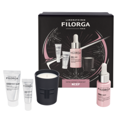 Filorga Cofanetto Natale NCEF Shot Siero + Maschera Notte + Contorno Occhi + Candela Filorga Cofanetto Natale NCEF Shot Siero + Maschera Notte + Contorno Occhi + Candela