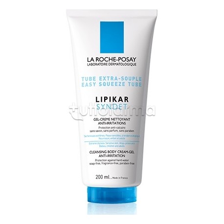 La Roche Posay Lipikar Syndet Gel-crema detergente 200 ml La Roche Posay Lipikar Syndet Gel-crema detergente 200 ml