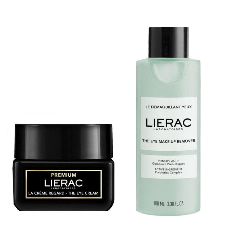cofanetto di Lierac Set Natale Premium Crema Occhi 20 ml + Struccante Occhi Bifasico 100 ml cofanetto di Lierac Set Natale Premium Crema Occhi 20 ml + Struccante Occhi Bifasico 100 ml