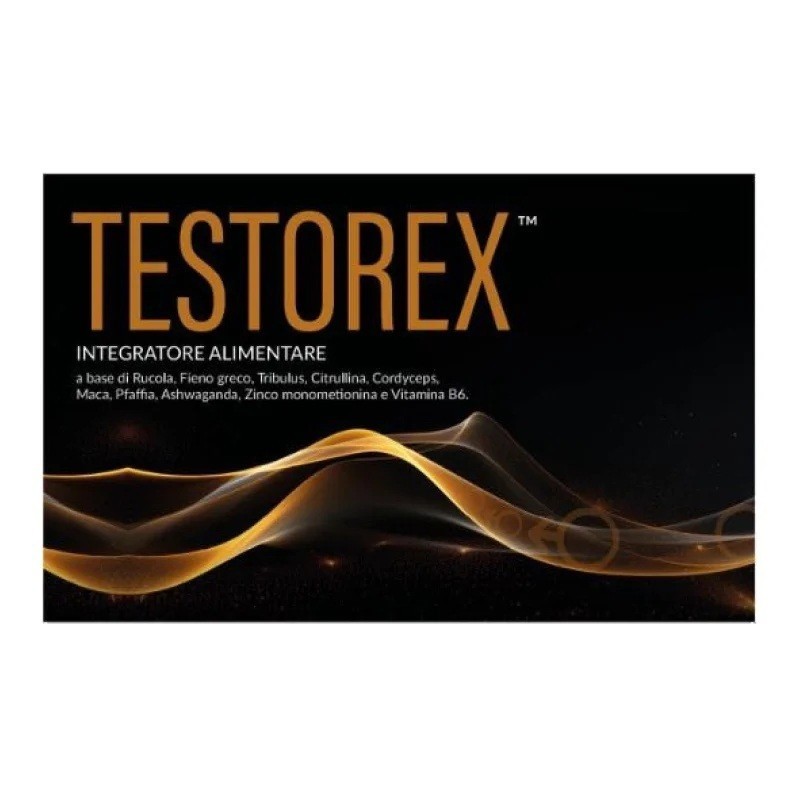 Testorex integratore per vitalità maschile e testosterone 60 compresse