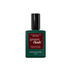 Formato di Manucurist Green Flash Dark Pansy Smalto Semipermanente 15ml Formato di Manucurist Green Flash Dark Pansy Smalto Semipermanente 15ml