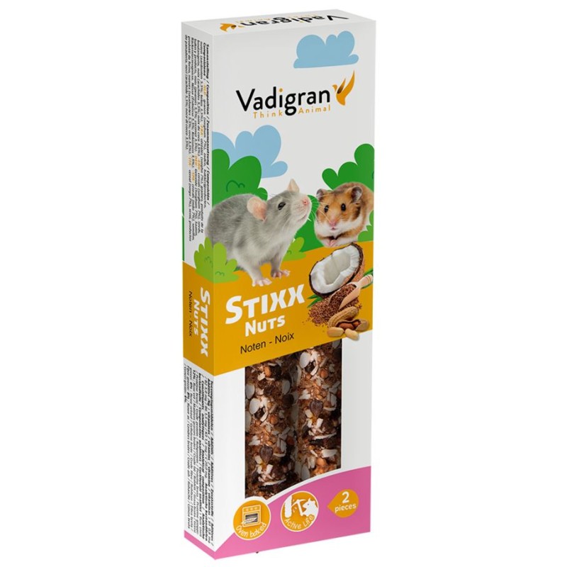 Vadigran Snack Criceto Bastoncini Noci 2pz 115gr Naturali Vadigran Snack Criceto Bastoncini Noci 2pz 115gr Naturali