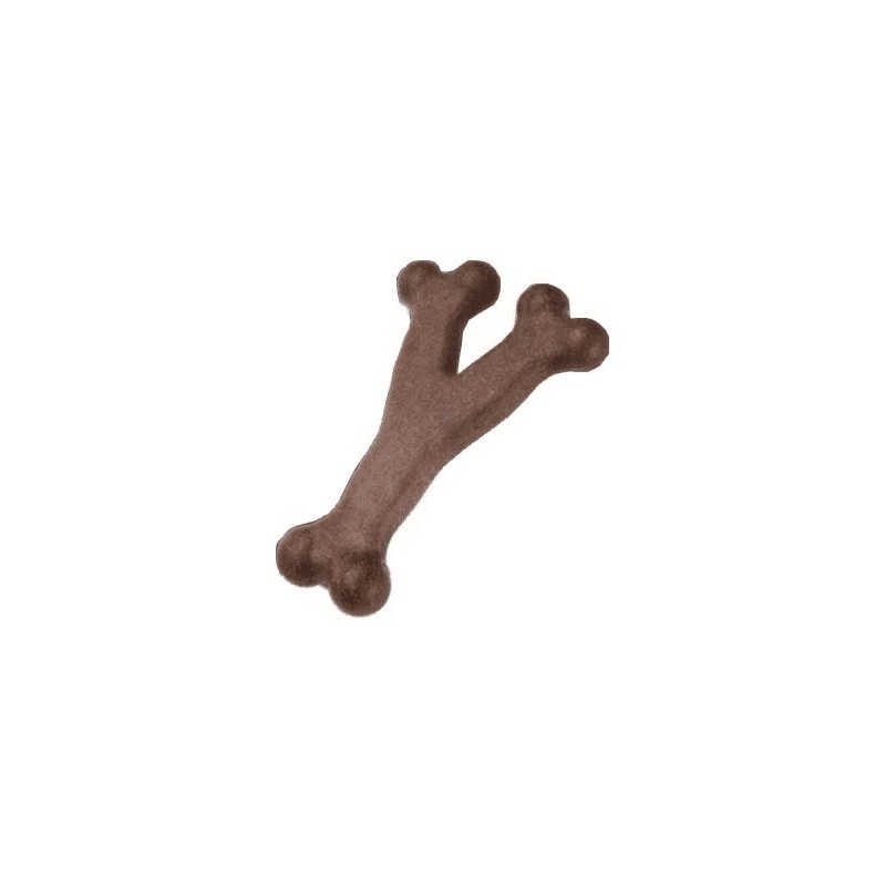Gimdog Osso di Bamboo Bacon 13,3 cm Gioco Naturale per Cani