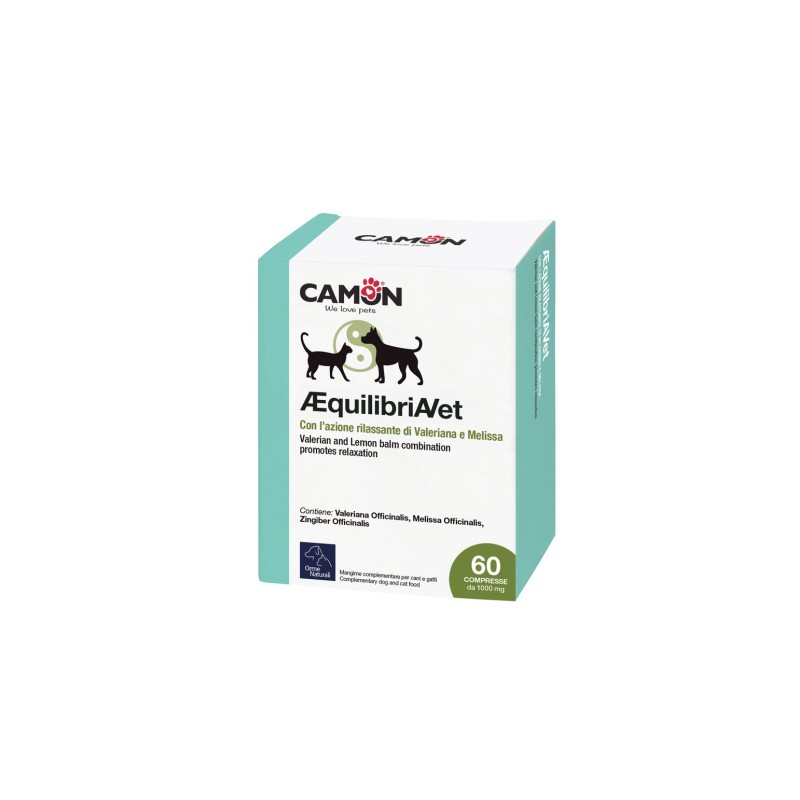 Aequilibria-Vet 60 Compresse Alimento Complementare Calmante Animali Aequilibria-Vet 60 Compresse Alimento Complementare Calmante Animali
