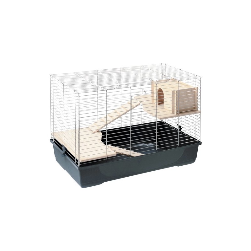 Kerbl Gabbia per Piccoli Animali Maxi Baldo 118x59x66 cm, spaziosa e sicura