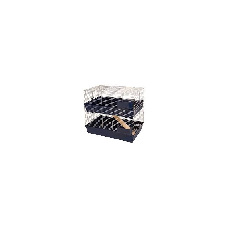 Kerbl Gabbietta Maxi Baldo Twin Gabbia per Piccoli Animali 120x53x86 cm