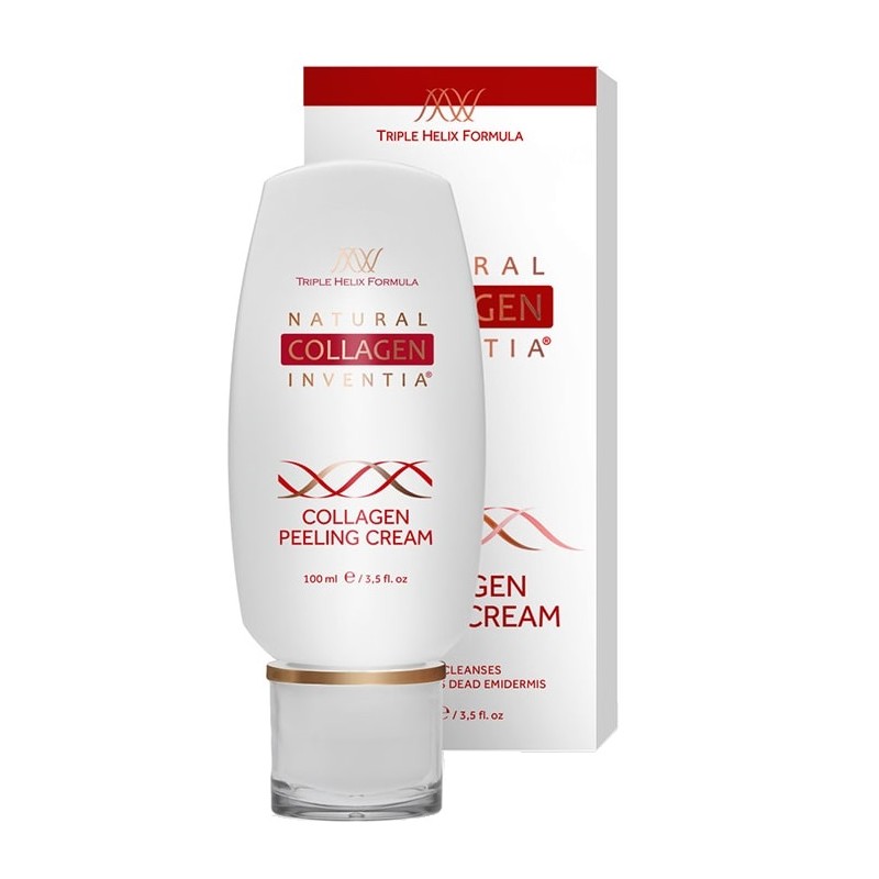 Inventia Peeling Cream esfoliante viso delicato per pelle luminosa e levigata 100 ml Inventia Peeling Cream esfoliante viso delicato per pelle luminosa e levigata 100 ml