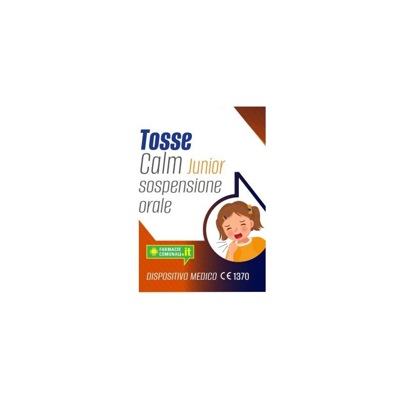 Tosse Calm Junior sciroppo per tosse secca e produttiva bambini 200 ml Tosse Calm Junior sciroppo per tosse secca e produttiva bambini 200 ml