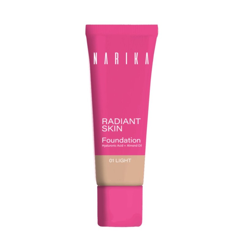 Formato di Narika Fondotinta Radiant Skin Nutriente per Pelle Radiosa Light 20ml Formato di Narika Fondotinta Radiant Skin Nutriente per Pelle Radiosa Light 20ml