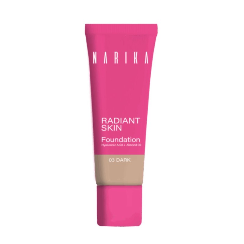 Formato di Narika Fondotinta Radiant Skin Dark per Incarnato Luminoso e Idratato 20ml Formato di Narika Fondotinta Radiant Skin Dark per Incarnato Luminoso e Idratato 20ml