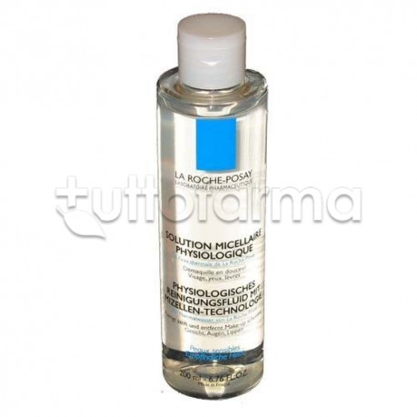 La Roche Posay Physiologique Soluzione Micellare Detergente 200 ml La Roche Posay Physiologique Soluzione Micellare Detergente 200 ml