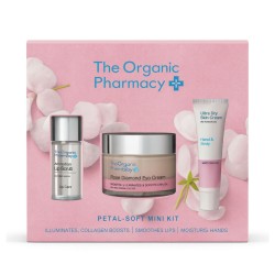Formato di The Organic Pharmacy Petal Soft Skin Kit Crema Viso 50 ml+ Contorno Occhi 15 ml + Essenza Viso 10 ml Formato di The Organic Pharmacy Petal Soft Skin Kit Crema Viso 50 ml+ Contorno Occhi 15 ml + Essenza Viso 10 ml