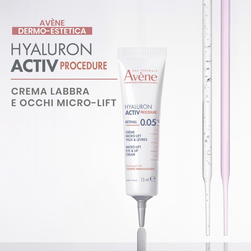 Avene Hyaluron Activ Procedure Contorno Occhi e Labbra Levigante 15ml
