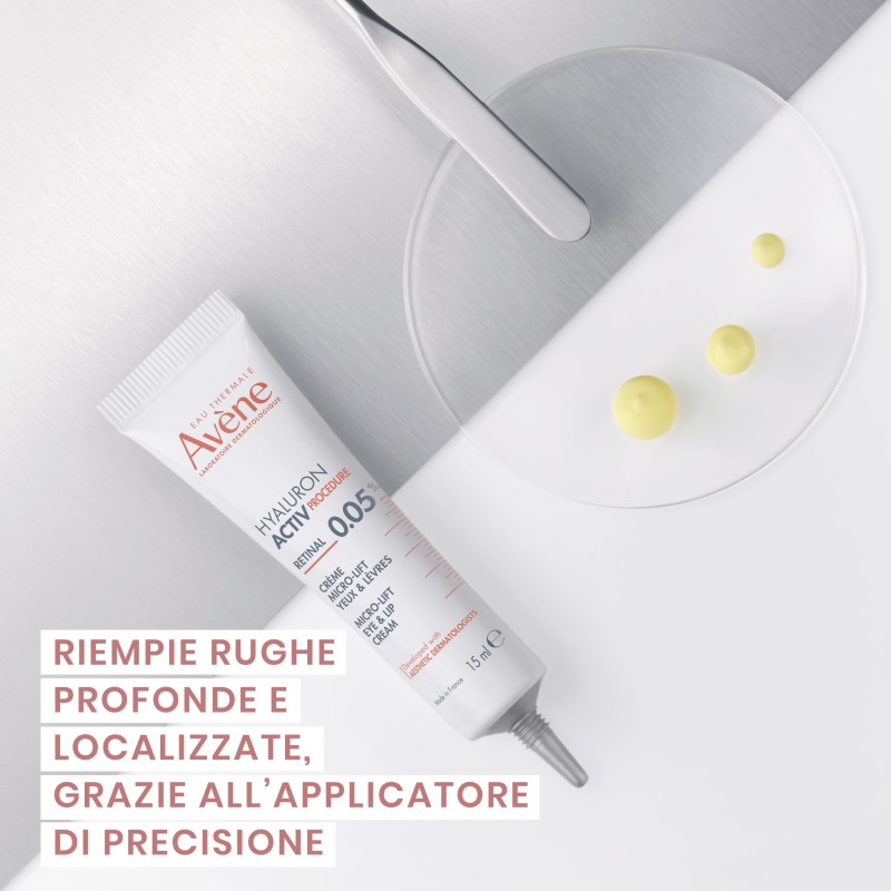 Avene Hyaluron Activ Procedure Contorno Occhi e Labbra Levigante 15ml