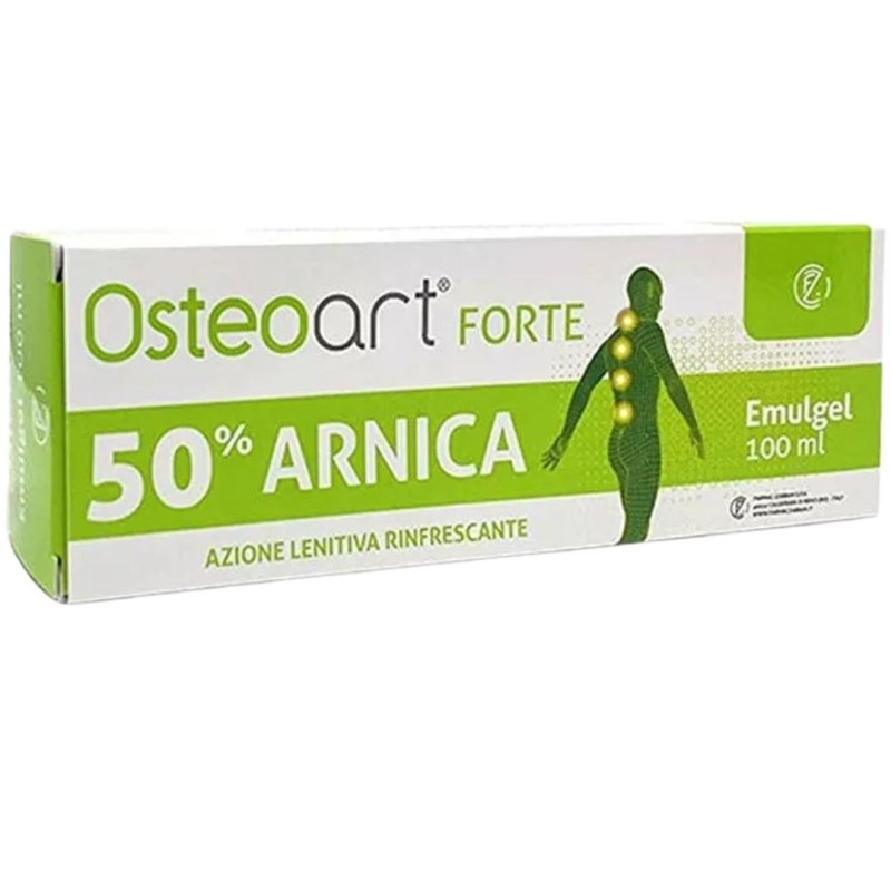 confezione di Farmac-Zabban Osteoart Forte Arnica 50% Crema Lenitiva e Rinfrescante 100ml confezione di Farmac-Zabban Osteoart Forte Arnica 50% Crema Lenitiva e Rinfrescante 100ml