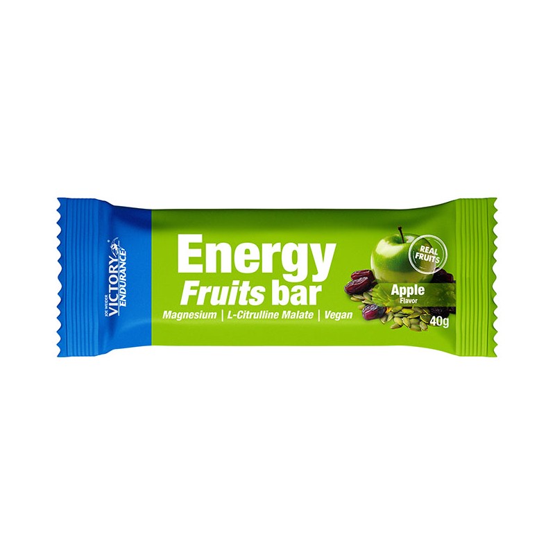 Victory Endurance Energy Fruit Bar Mela per Energia e Resistenza Barretta da 40 g Victory Endurance Energy Fruit Bar Mela per Energia e Resistenza Barretta da 40 g