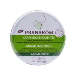 Formato di Pranarom Aroma Force Gomme Emollienti Menta e Eucalipto 45 g Formato di Pranarom Aroma Force Gomme Emollienti Menta e Eucalipto 45 g