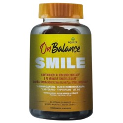 confezione di Aquilea On Balance Smile Integratore per Umore Gusto Agrumi 60 Gummies confezione di Aquilea On Balance Smile Integratore per Umore Gusto Agrumi 60 Gummies