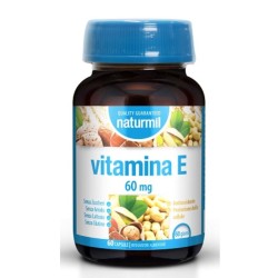 barattolo di Naturmil Integratore di Vitamina E 60mg 60 Capsule barattolo di Naturmil Integratore di Vitamina E 60mg 60 Capsule