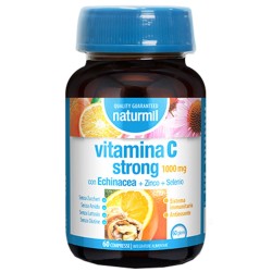 Formato di Naturmil Vitamina C Strong Integratore Alimentare 1000mg 60 Compresse Formato di Naturmil Vitamina C Strong Integratore Alimentare 1000mg 60 Compresse