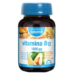 barattolo di Naturmil Vitamina B12 1000mg 60 Compresse barattolo di Naturmil Vitamina B12 1000mg 60 Compresse