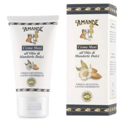 confezione e tubetto L'Amande Crema Mani Nutriente e Idratante Olio di Mandorle Dolci 75ml confezione e tubetto L'Amande Crema Mani Nutriente e Idratante Olio di Mandorle Dolci 75ml