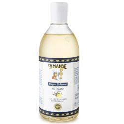 flacone di L'Amande Marseille Bagnoschiuma pH Neutro per Igiene Quotidiana 500ml flacone di L'Amande Marseille Bagnoschiuma pH Neutro per Igiene Quotidiana 500ml