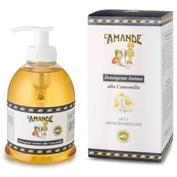 confezione di L'Amande Marseill Detergente Intimo Rinfrescante alla Camomilla 300ml