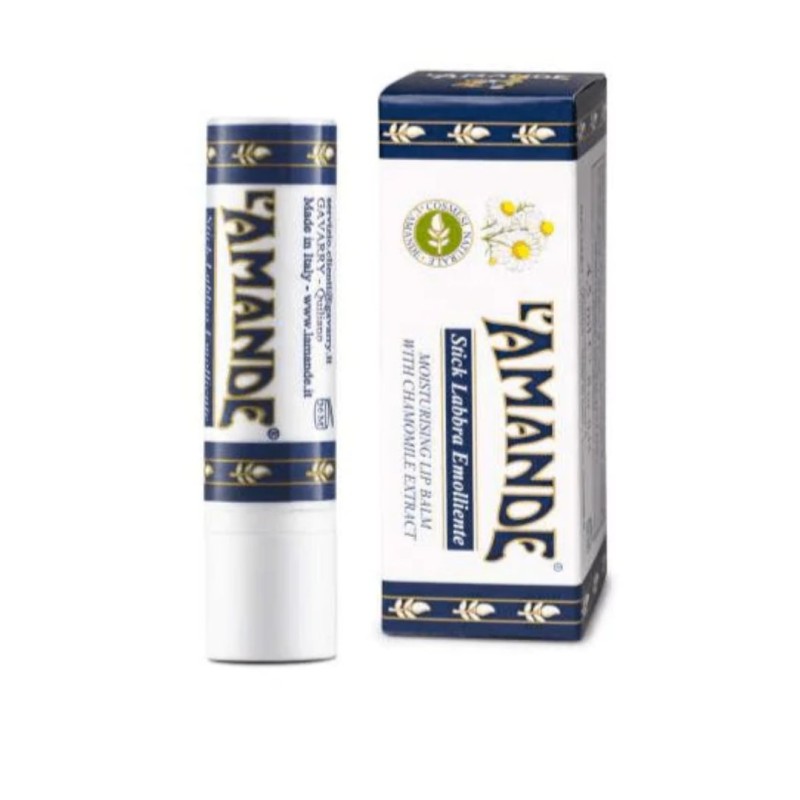 confezione L'Amande Marseille Stick Labbra Emolliente per Protezione Labbra 4,5ml confezione L'Amande Marseille Stick Labbra Emolliente per Protezione Labbra 4,5ml