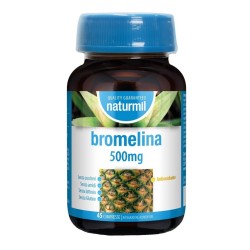 Formato di Naturmil Bromelina Integratore per Stress Ossidativo 45 Compresse Formato di Naturmil Bromelina Integratore per Stress Ossidativo 45 Compresse