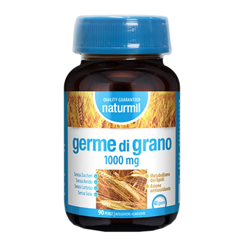 Formato di Naturmil Germe di Grano Integratore Antiossidante 90 Perle Formato di Naturmil Germe di Grano Integratore Antiossidante 90 Perle