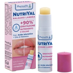 confezione di Pharmalife Nutriyal Balsamo Idratante per Labbra Secche e Screpolate 5,7ml confezione di Pharmalife Nutriyal Balsamo Idratante per Labbra Secche e Screpolate 5,7ml