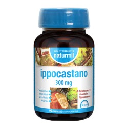 Formato di Naturmil Ippocastano Integratore per Rilassamento e Benessere Mentale 90 Compresse