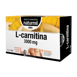Formato di Naturmil L-Carnitina Integratore per Normali Livelli di Glucosio nel Sangue 20 Fiale Formato di Naturmil L-Carnitina Integratore per Normali Livelli di Glucosio nel Sangue 20 Fiale