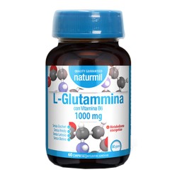 Formato di Naturmil L-Glutammina Integratore per Metabolismo Energetico 60 Compresse Formato di Naturmil L-Glutammina Integratore per Metabolismo Energetico 60 Compresse