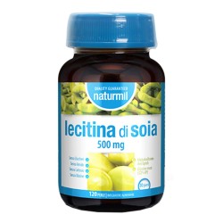 Formato di Naturmil Lecitina di Soia Integratore per Metabolismo dei Lipidi 120 Perle