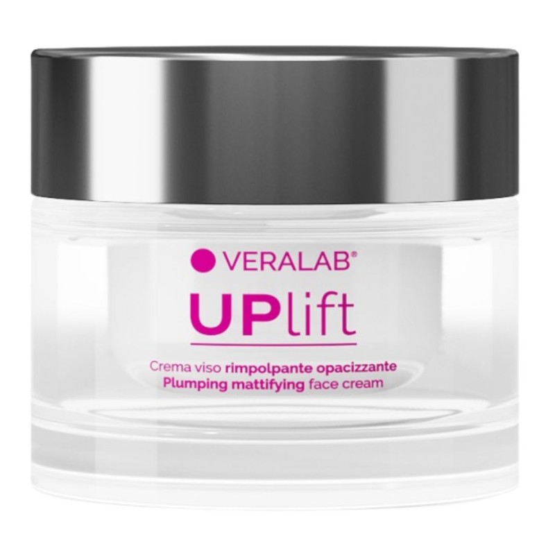 vasetto di Veralab UpLift Crema Viso Rimpolpante Opacizzante 50ml