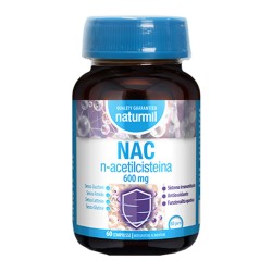 Formato di Naturmil Nac N-Acitilcisteina Integatore per la Funzione Epatica 60 Compresse Formato di Naturmil Nac N-Acitilcisteina Integatore per la Funzione Epatica 60 Compresse